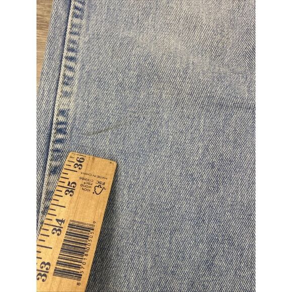 Wrangler Jeans Men's 42x34 Fits 42x31 Blue 13MWZAW Cowboy Cut Western Denim - Picture 5 of 9